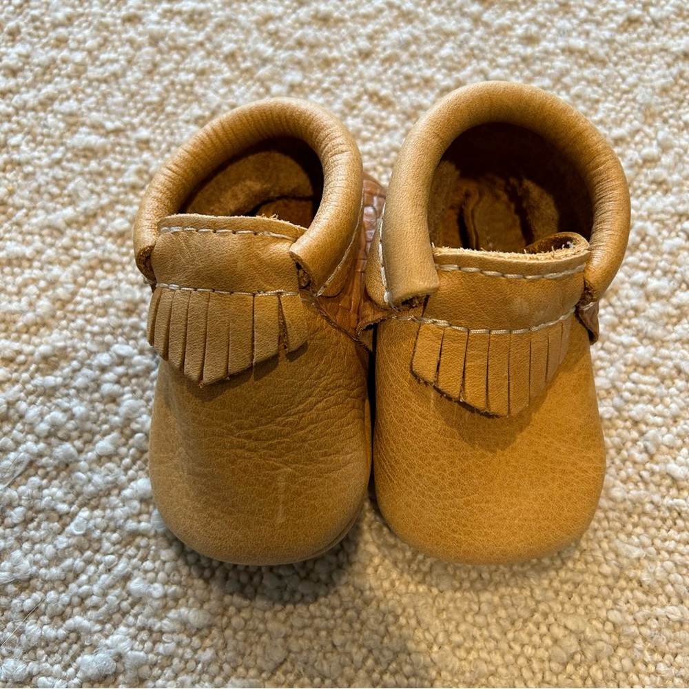 Freshly Picked Baby moccasins size 1